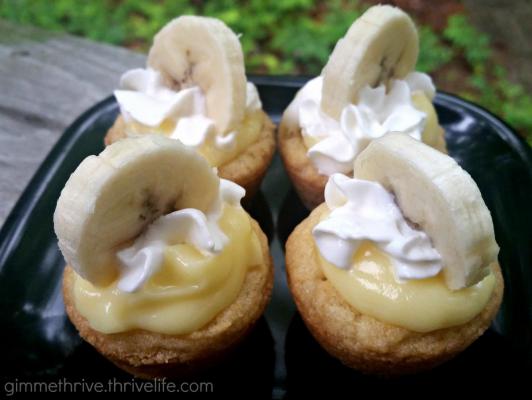 "Gimme Thrive" Banana Pudding Bites