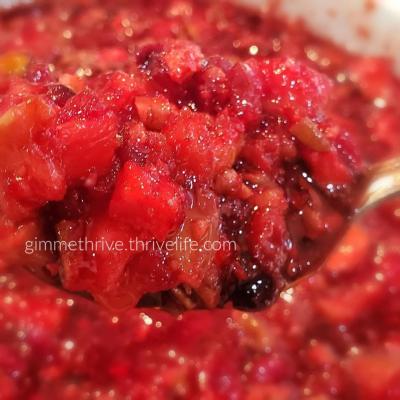 "Gimme Thrive" Cranberry Salad