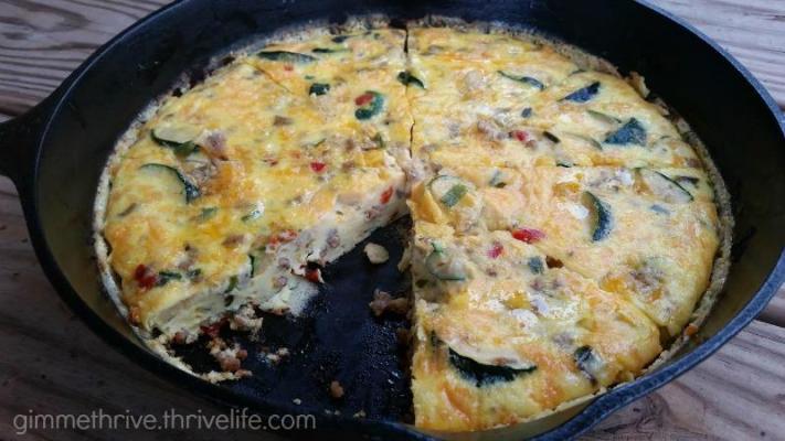 "Gimme Thrive" Frittata