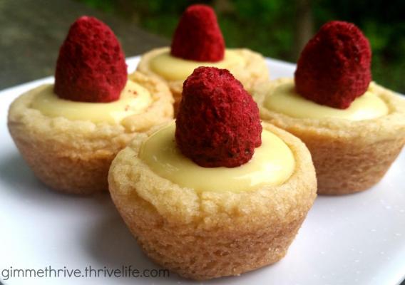 "Gimme Thrive" Lemon Cookie Tarts