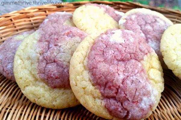 "Gimme Thrive" Lemonberry Cookies