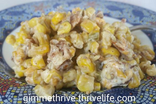 "Gimme Thrive" Warm Corn Salad