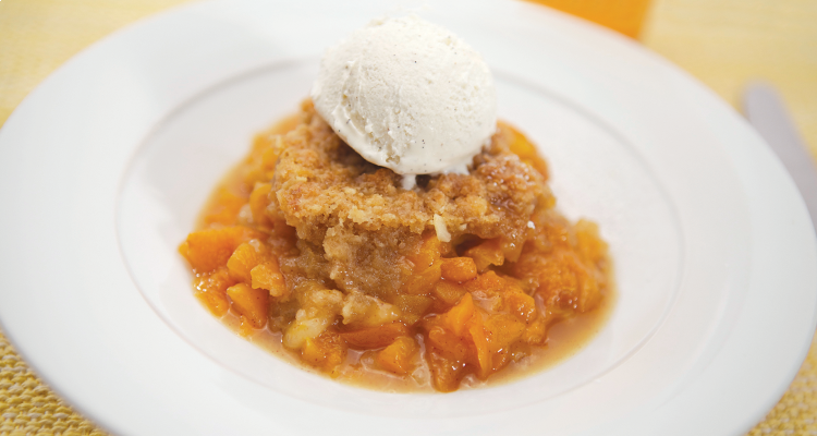 Apricot Cobbler