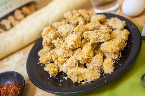 Baked Parmesan Chicken Bites