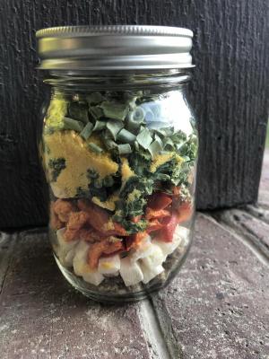 Breakfast Burrito in a Jar STARS