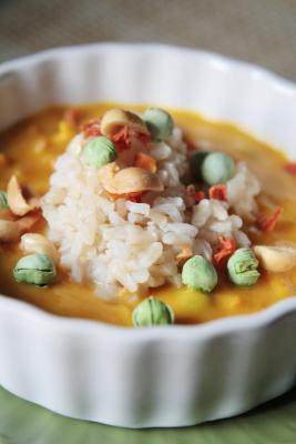 Butternut Squash Chicken Curry Soup