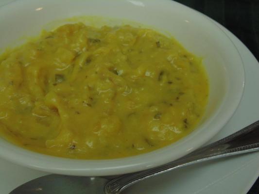 Cheesy Potato - Cauliflower Soup in a Jar