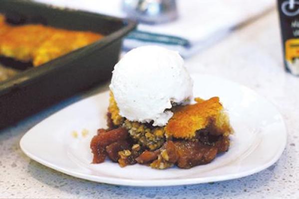 Cherry Peach Cobbler