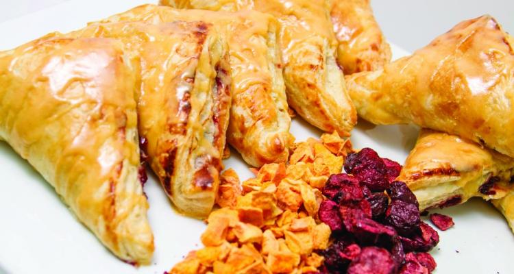 Cherry Turnover with Apricot Glaze