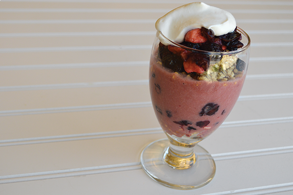 Cherry Yogurt Breakfast Parfait