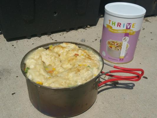 Chicken & Dumplings for Backpacking or Camping