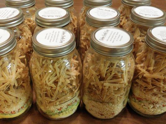 Chicken Noodle Soup in a Jar