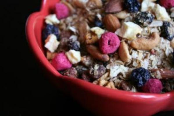 Coconut Almond Fruit Granola