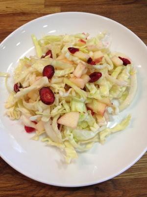 Cran-Apple Coleslaw