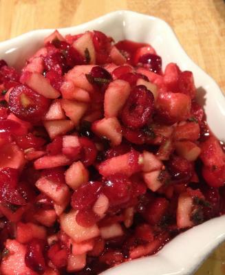 Cranberry Apple Relish