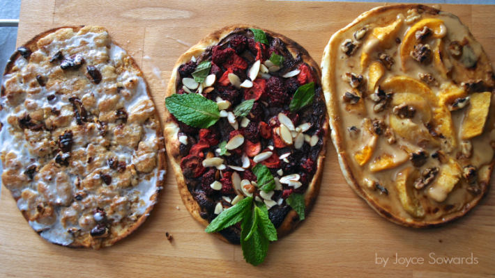 Dessert Pizza: Three Sweet Options