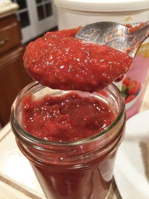 Fresh Strawberry Chia Jam