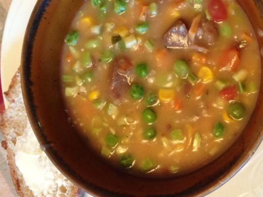 Hearty Beef and Vegetable Soup