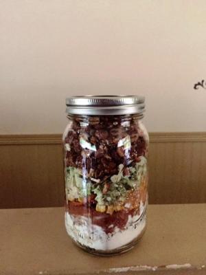 Hearty Vegan Chili In a Jar