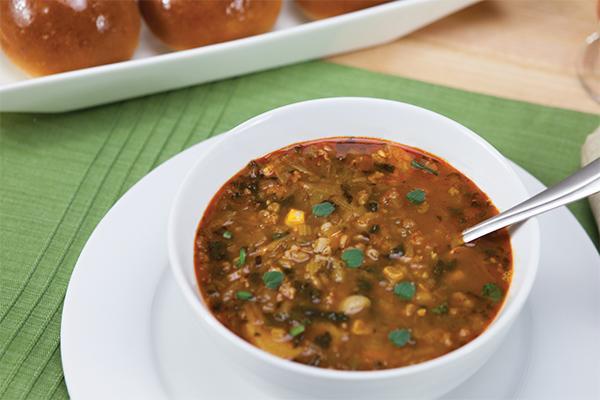 Hearty Vegetable Spelt Soup