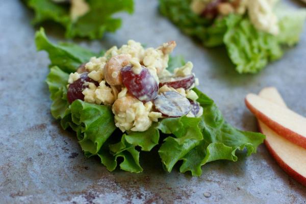 Honey Curry Cashew Chicken Salad