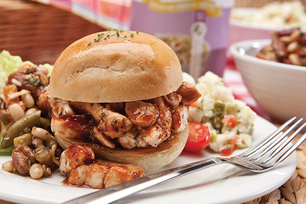 Jason's BBQ Chicken Sliders