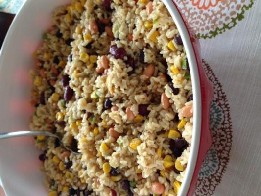 Mexicali Bean and Rice Salad