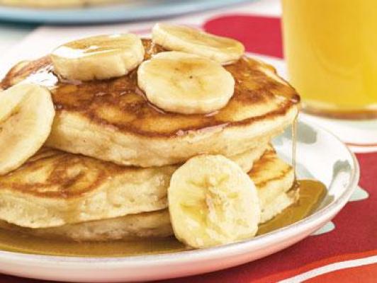 Peanut Butter Buttermilk Pancakes