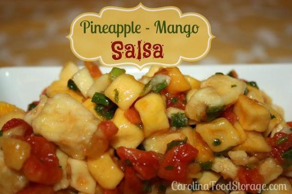 Pineapple Mango Salsa