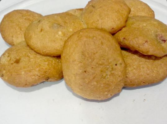 Pomegranate Banana Cookies