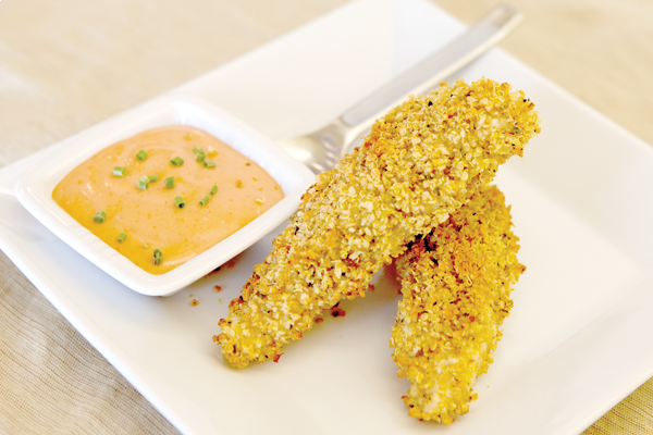 Quinoa Encrusted Chicken Tenders