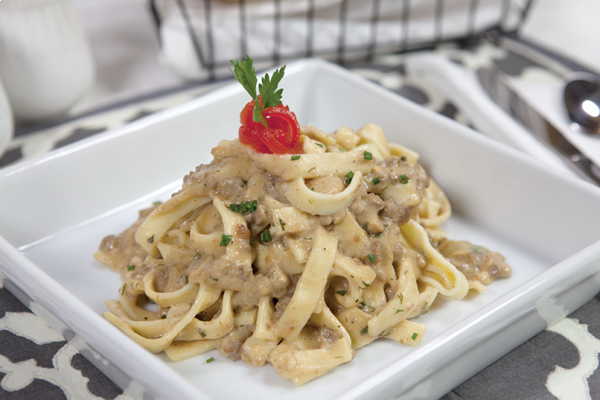 Savory Beef Stroganoff (Espagnole)