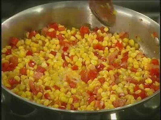 Spicy Corn & Peppers