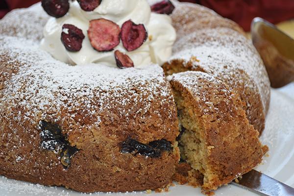 Sweet Cherry Coffee Cake