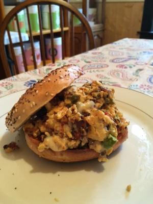 Zig's Bagel Egg Sandwich