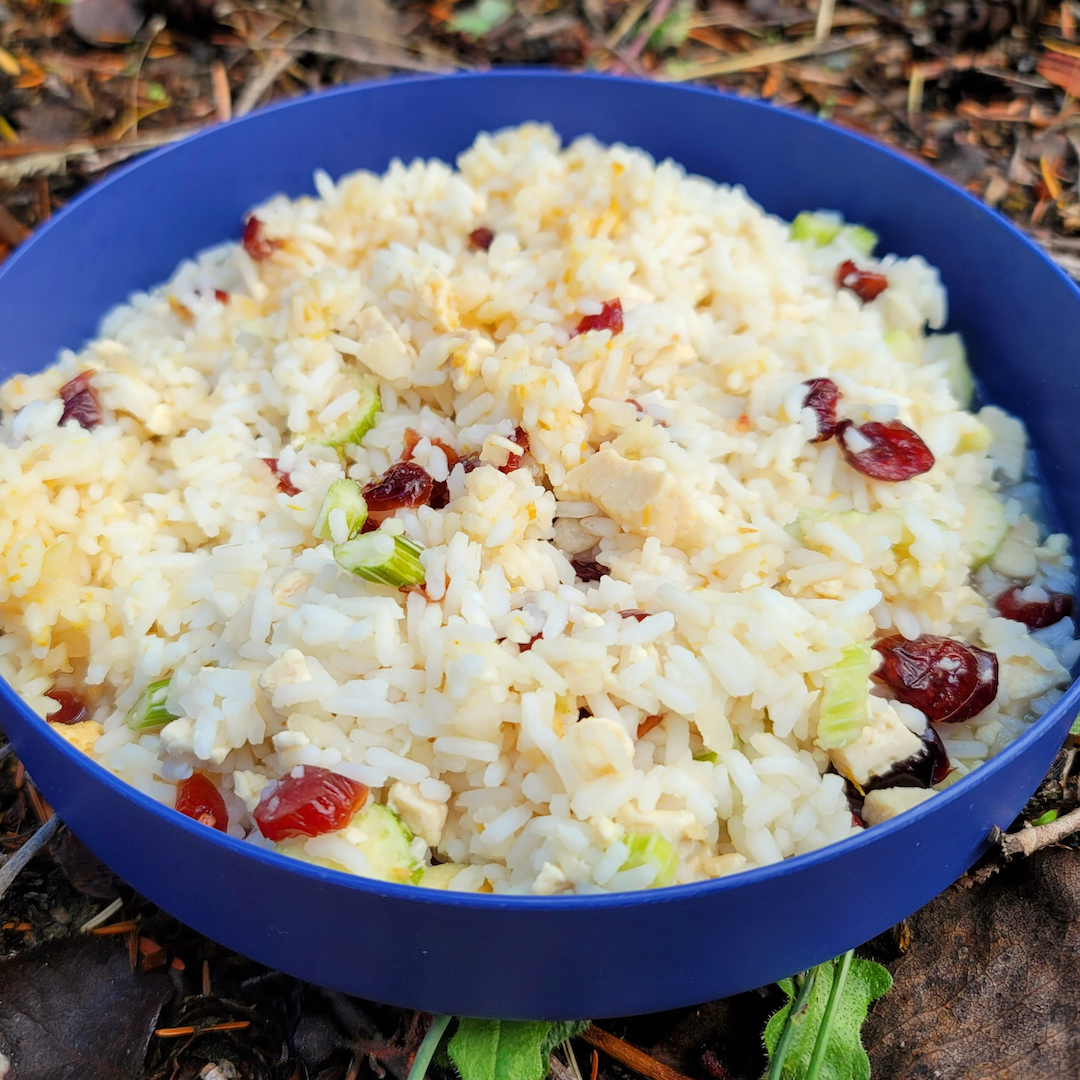 Cranberry Chicken Rice Bowl