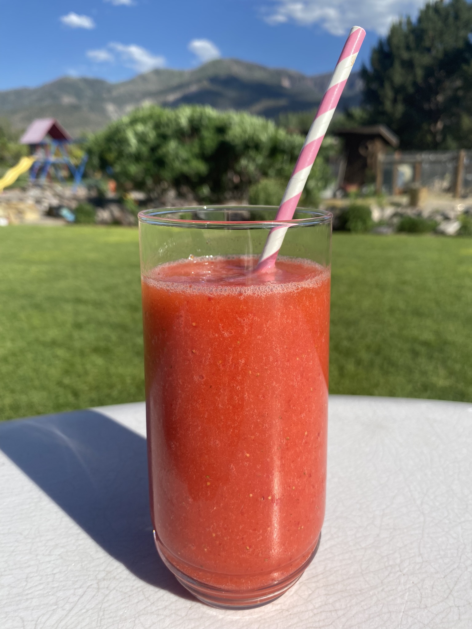 Strawberry Lemonade Summer Smoothie