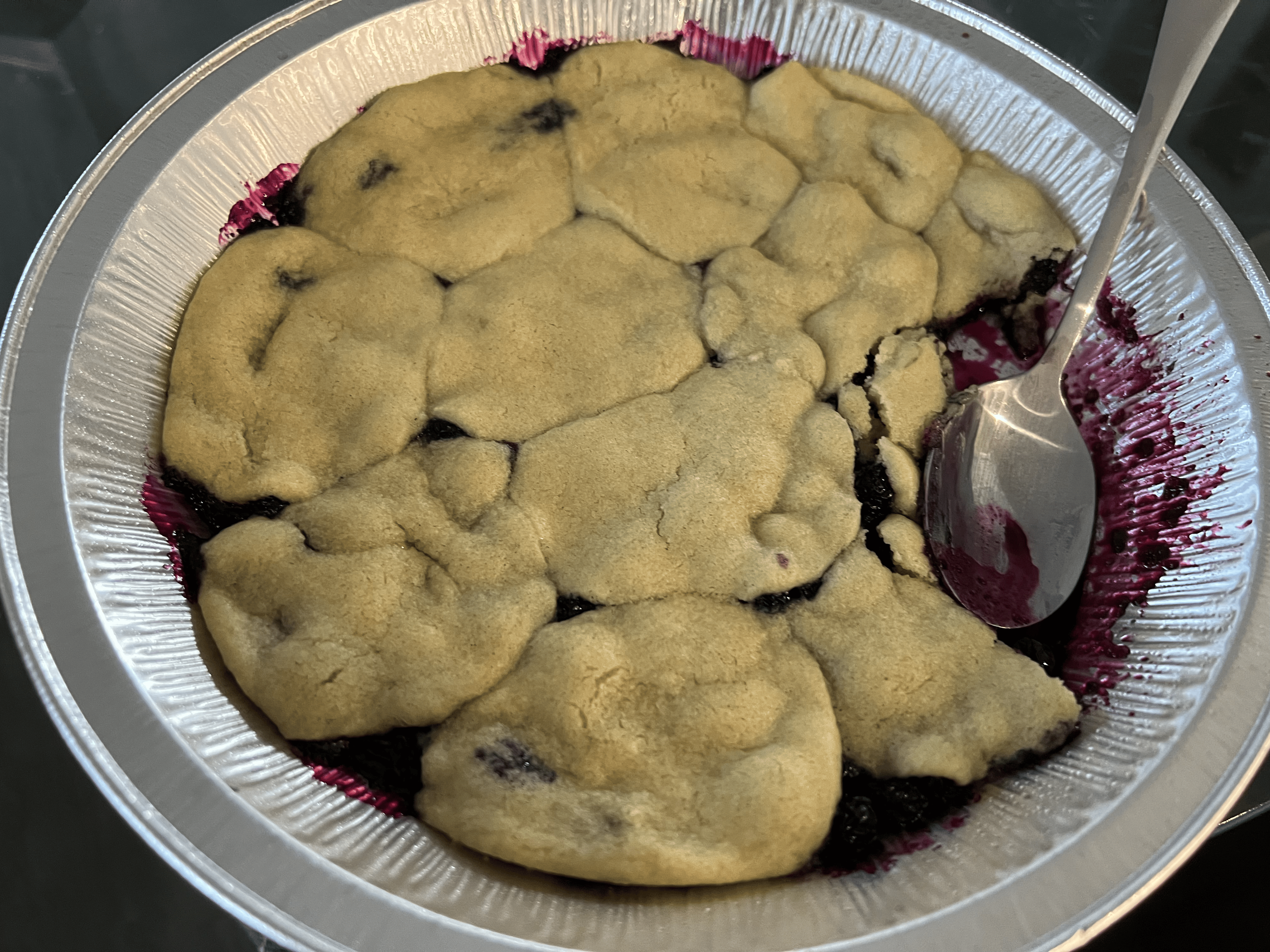 Easy Blueberry Cobbler