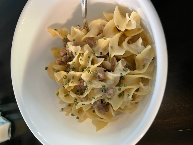 The BEST Beef Stroganoff