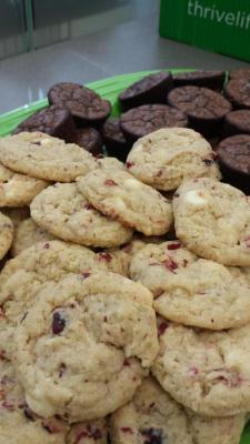 Cranberry Oatmeal Chocolate Chip Cookies