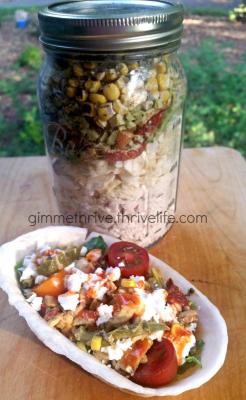 "Gimme Thrive" Fiesta Street Tacos Jar Meal