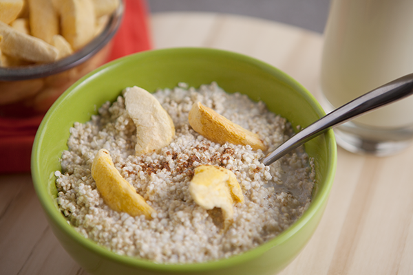 Breakfast Quinoa Puffs