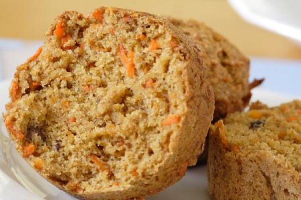 Whole Wheat Carrot Muffins