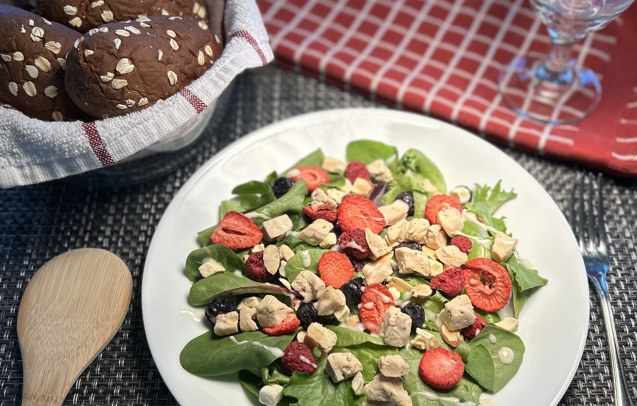 Berry Chicken Summer Salad