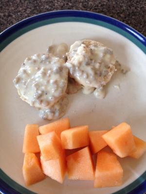 Easy Sausage Biscuits & Gravy