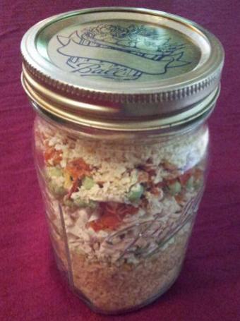 Chicken and Rice Party Jar Meal