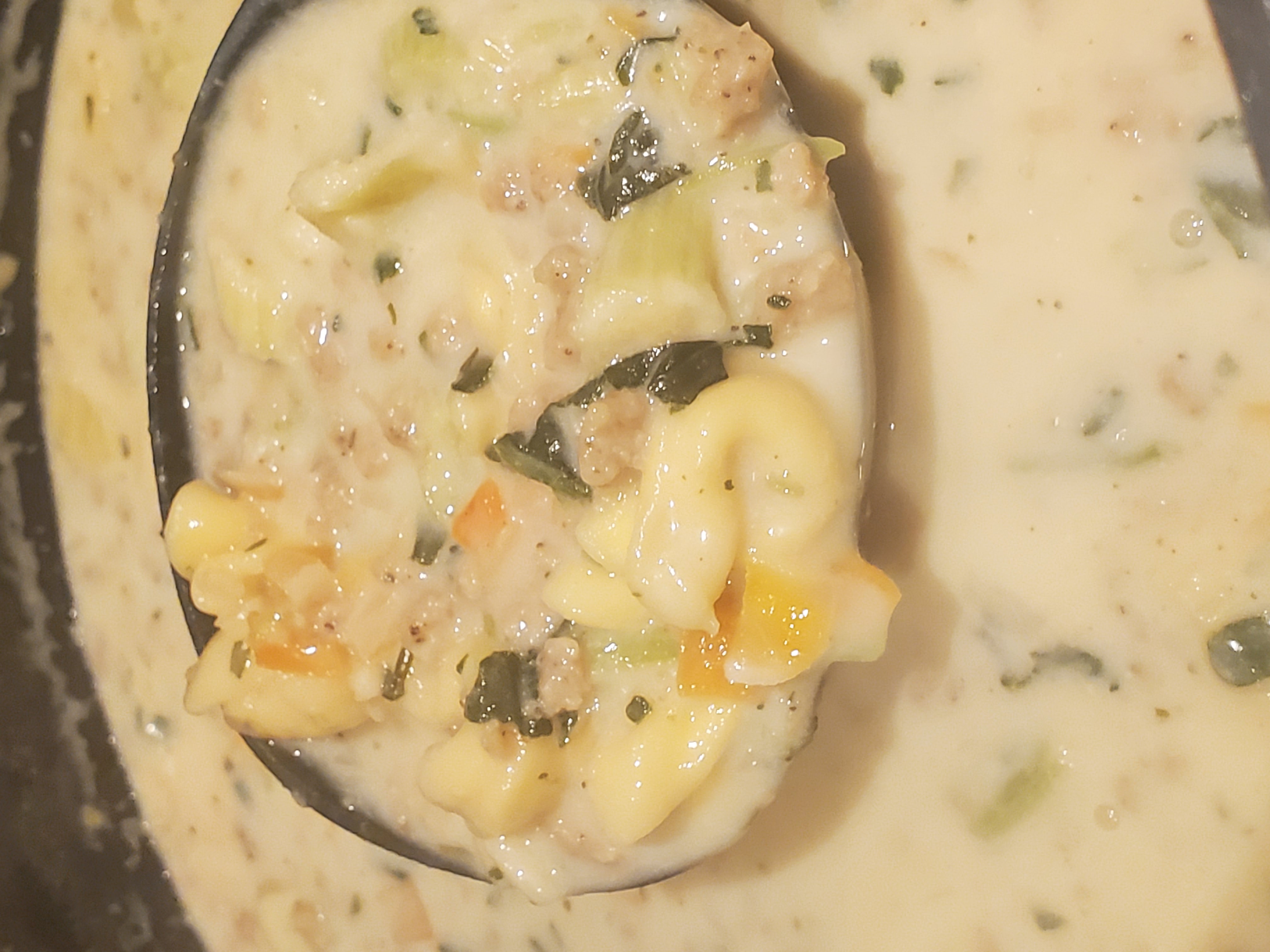 Creamy Tortellini Soup MIJ