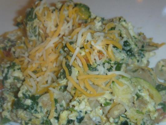 Quick & Easy Veggie Sausage Scramble