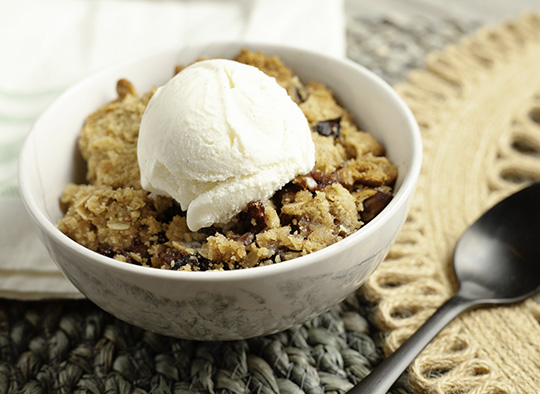 Apple Blueberry Crumble