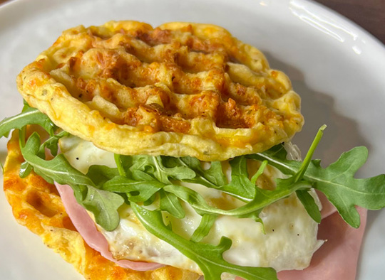 Chaffle Breakfast Sandwich